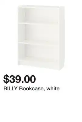 Ikea BILLY Bookcase, white offer