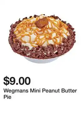 Wegmans Wegmans Mini Peanut Butter Pie offer