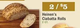 Heinen's Heinen's Ciabatta Rolls offer