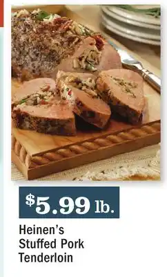 Heinen's Heinen's Stuffed Pork Tenderloin offer
