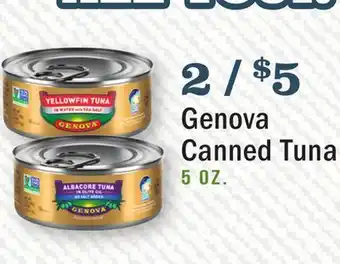 Heinen's Genova Canned Tuna offer