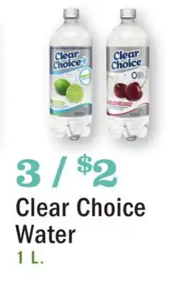 Heinen's Clear Choice Water offer