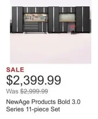 Costco NewAge Products Bold 3.0 Series 11-piece Set offer