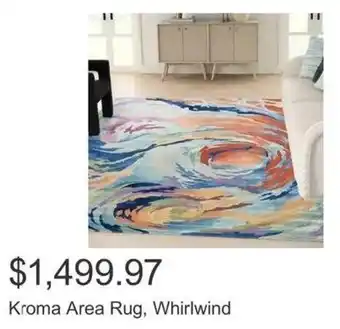 Costco Kroma Area Rug, Whirlwind offer
