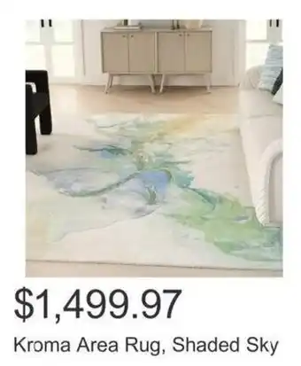 Costco Kroma Area Rug, Shaded Sky offer