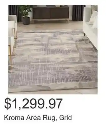 Costco Kroma Area Rug, Grid offer
