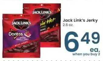 Albertsons Jack Link's Jerky offer