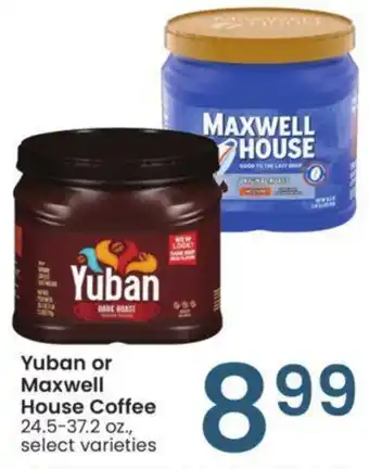 Albertsons Yuban or Maxwell House Coffee offer