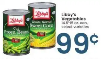 Albertsons Libby's Vegetables offer