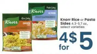 Albertsons Knorr Rice or Pasta Sides offer