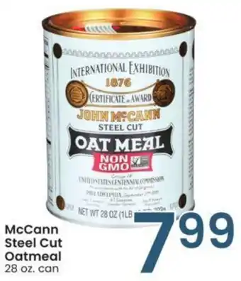 Albertsons McCann Steel Cut Oatmeal offer