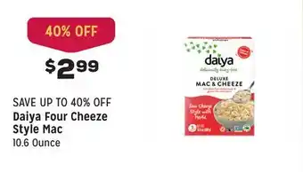 Grocery Outlet Four Cheeze Style Mac offer