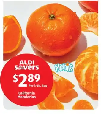 Aldi California Mandarins offer