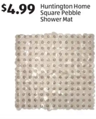 Aldi Huntington Home Square Pebble Shower Mat offer