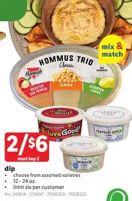 Lidl dip offer