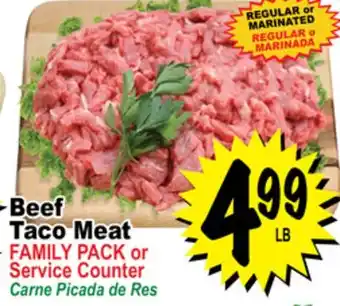 Superior Grocers Beef Taco Meat offer