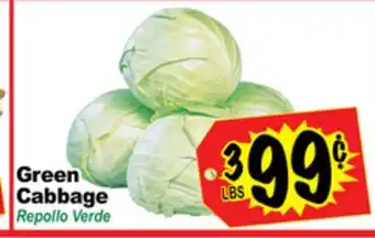 Superior Grocers Green Cabbage offer