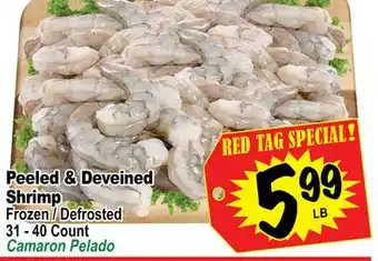 Superior Grocers Peeled & Deveined Shrimp offer