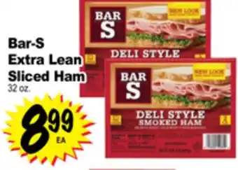 Superior Grocers Bar-S Extra Lean Sliced Ham offer