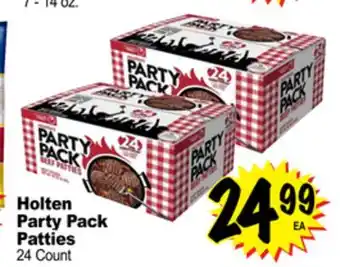 Superior Grocers Holten Party Pack Patties offer