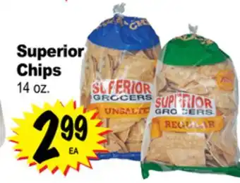 Superior Grocers Superior Chips offer
