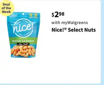 Walgreens Nice! Select Nuts offer