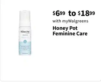 Walgreens Honey Pot Feminine Care offer