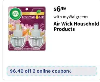 Walgreens Air Wick Household Products offer