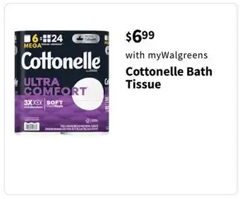 Walgreens Cottonelle Bath Tissue offer