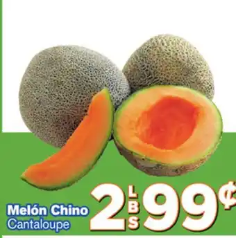El Super Fresh Melón Chino Cantaloupe offer