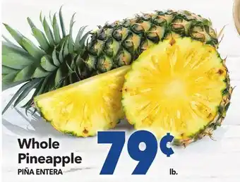 Vallarta Supermarkets Whole Pineapple / PIÑA ENTERA offer