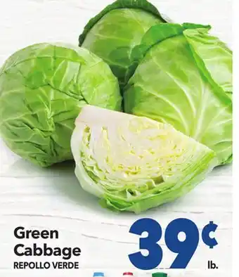 Vallarta Supermarkets Green Cabbage / REPOLLO VERDE offer