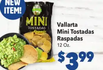 Vallarta Supermarkets Vallarta Mini Tostadas Raspadas offer