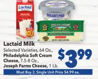 Vallarta Supermarkets Lactaid Milk offer