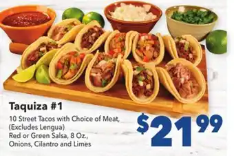 Vallarta Supermarkets Taquiza #1 offer