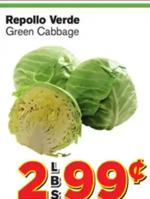 El Super Fresh Green Cabbage offer