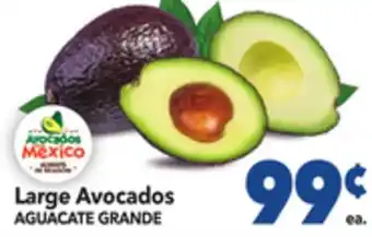 Vallarta Supermarkets Large Avocados/AGUACATE GRANDE offer
