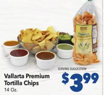 Vallarta Supermarkets Vallarta Premium Tortilla Chips offer