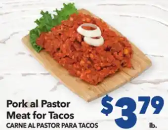Vallarta Supermarkets Pork al Pastor Meat for Tacos offer