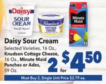 Vallarta Supermarkets Daisy Sour Cream offer