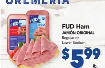 Vallarta Supermarkets FUD Ham / JAMÓN ORIGINAL offer