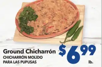 Vallarta Supermarkets Ground Chicharrón CHICHARRÓN MOLIDO PARA LAS PUPUSAS offer