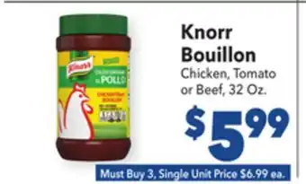 Vallarta Supermarkets Knorr Bouillon offer