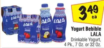 El Super LALA Drinkable Yogurt offer