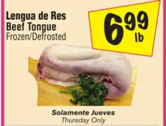 El Super Beef Tongue offer