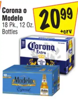 El Super Corona o Modelo offer