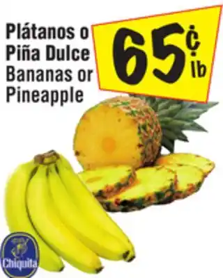 El Super Bananas or Pineapple offer