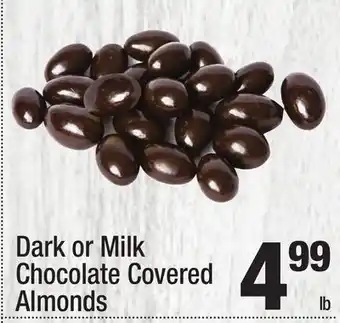 Super King Markets Dark or Milk Chocolate Covered Almonds offer