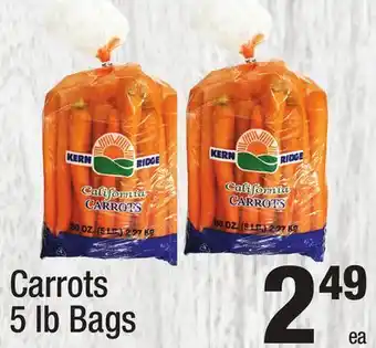 Super King Markets Carrots 5 lb Bags offer