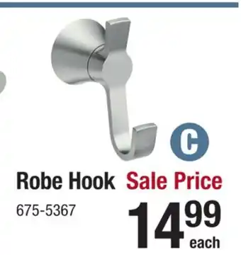 Menards Moen Mikah Brushed Nickel Robe Hook offer